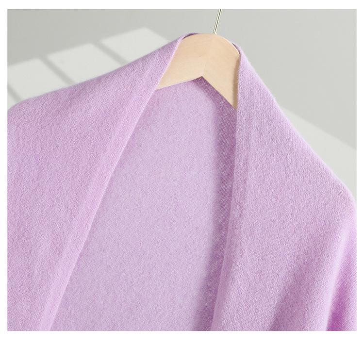 Women's High-End 100% Wool Cheongsam Shawl: Warm Sleeveless Cardigan & Versatile Triangle Scarf for Spring, Autumn, Winter