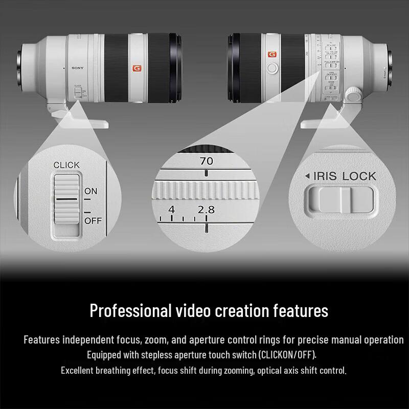 Sony Объектив FE 70-200mm F2.8 GM OSS II G Master (Китайская версия)