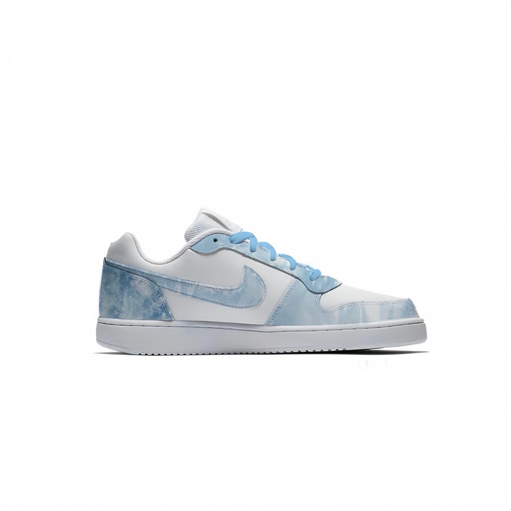 Nike EBERNON Low Top Skateboard Shoes Unisex White Blue AQ1775-100(Team924-)