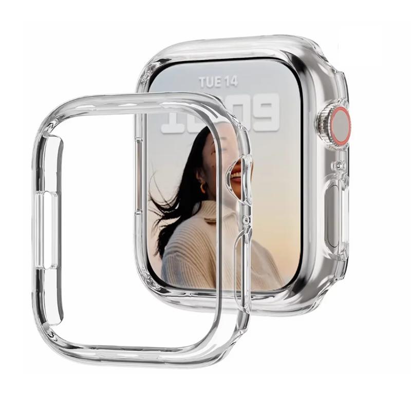 1 cover + 3 Hydrogel Screen Protectors Protector Film For Apple Watch Ultra 44mm 45mm 40mm 41mm 38mm 49mm 42mm 46MM