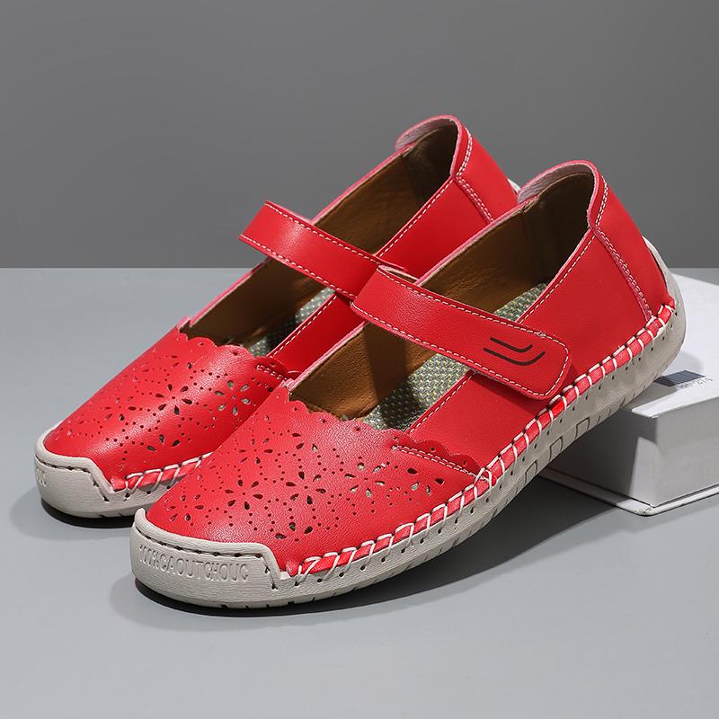 Women Sandals Summer Platform Breathable Shoes Year Leisure Mother Shoes Soft Bottom Fashion Platform Sandals Womens Shoes36-44