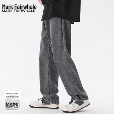 Mark Fairwhale Men's Loose Straight Workwear Jeans