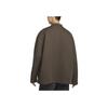 Nike Tech Fleece Reimagined Solid Loose Long Sleeve Polo Shirt Men tops Baroque-Brown FZ7571-237