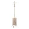 Gift Decor-Cream Metal Umbrella Stand Coat Rack (34 X 188 X 34cm)