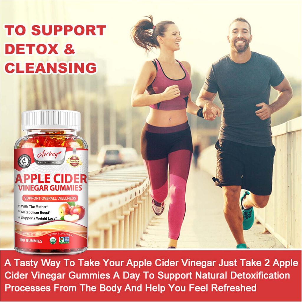 Appelazijn gummies, met een mix van vitamine B6, B12 en foliumzuur, zijn mild, gemakkelijk opneembaar en geschikt voor zowel mannen als vrouwen.