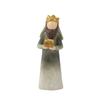Christmas Nativity Figurines Holy Family Figure with Donkey Nativity Figure,Table Ornament Religious Christmas Decors