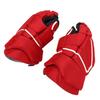 1 Pair Red Ice Hockey Gloves Hand Protection Adult Ice Hockey Gloves for Roller Skating 8 inches