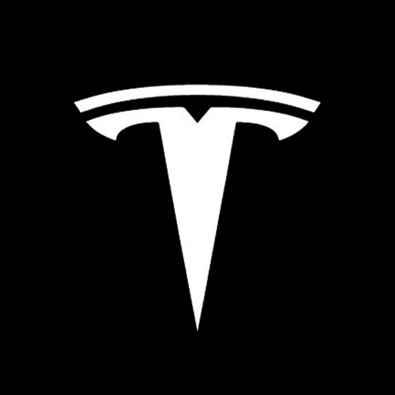 

Car Sticker Tesla 4Pcs Car Door Welcome Lamp HD LED Emblem Projector Lights for Tesla Model 3 X Y S Shadow Light Accessories