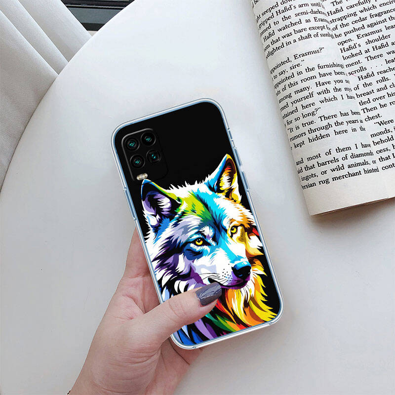 MH148 Animal Wolf Phone Case for Motorola Edge 20 30 S30 40 50 Fusion Lite Plus Pro Neo Ultra One Power Action Macro Hyper Vision Zoom