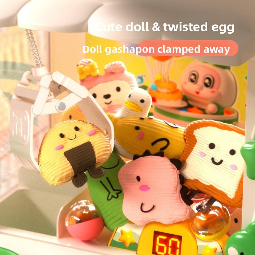 Mașină cu Păpușă Iepure de Desene Animate Păpușă Aleatorie Păpușă de Pluș Arcade Mașină Nouă de Apucat Păpuși Cadou pentru Copii