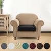 Stretchy Couch Seat Cushion Cover Soft Hand-feeling Easy To Fit Furniture Protector