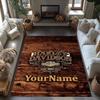 Harley-davidson Motorcycles Personalized Name Floor Mat Suitable for Dormitory Balcony Entryway Foyer Anti-slip Rug Office Home Decor