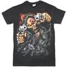 Herren Five Finger Death Punch Assassin Tour 2018 Städte T-Shirt schwarz