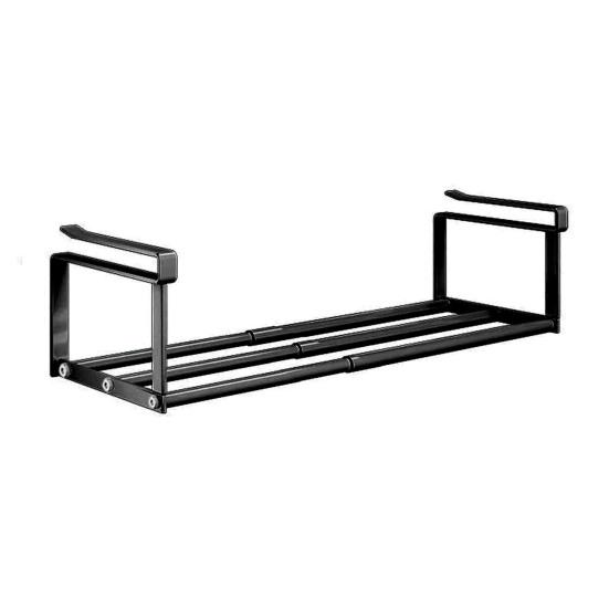 Telescopic Shoe Rack Adjustable Cabinet Storage Hanging Shelf Organizer Multi-Functional No-drill Vertical Shoe Organizer