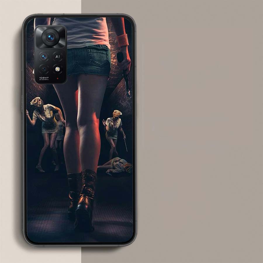 Games S-Silent Hill Phone Case For Redmi Note 14+ 13 Pro Plus 14C 13C 12C 12 10A 10C 10 9 8 9A 9C 9T 8A 7 Pro Xiaomi Capa Cover