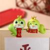 KX4B Chinese Snake Year Mini Resins Snake Delicate Funny Snake Figurine Decoration