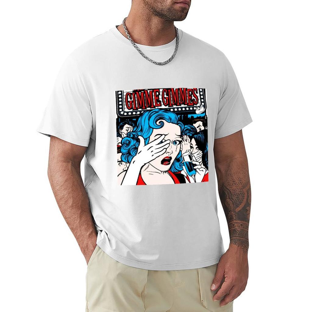 Best Punk Rock Supergroup Music Tshirt Large Size Breathable Tee