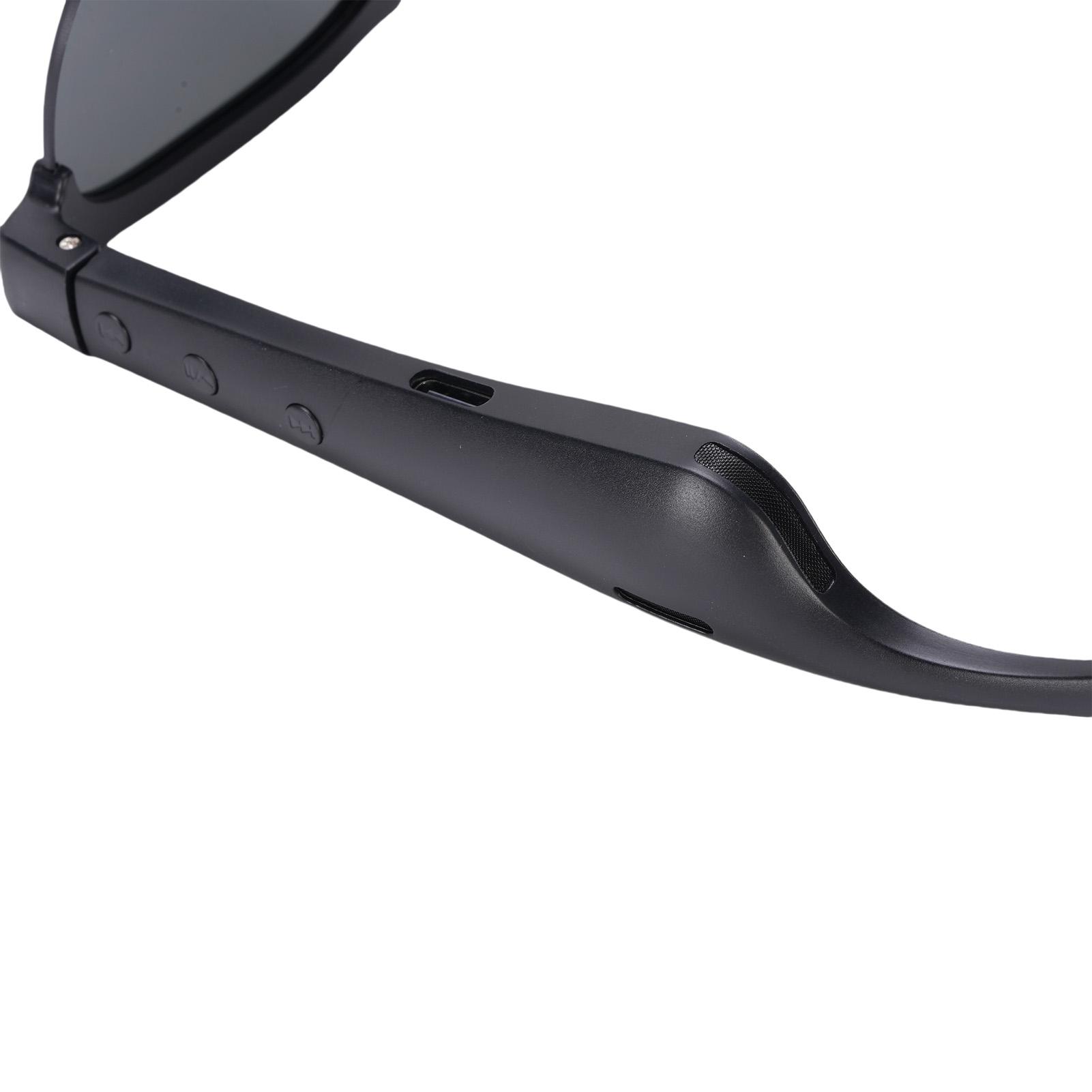 

Розумні окуляри для чоловіків і жінок, Bluetooth-сонцезахисні окуляри з вбудованим мікрофоном і динаміками, об ємний звук, IP54, 7 годин роботи від батареї для музики