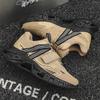 Men's Running Sports Shoes Shock-Absorbing Rebound Breathable Outdoor Racing Sneakers Men Luxury Height Increasing 5cm
