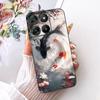 For Motorola Moto G15 Power Case Moto G17 Cute Love Heart Painted Cover Soft Silicone Case For Motorola G17 Power MotoG15 Fundas