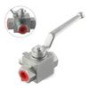 7250 PSI 3 Way High Pressure Hydraulic Carbon Steel Ball Valve With Alloy Handle