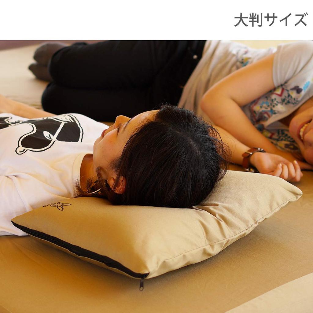 Dod Sotonenomakura Camping Pillow Sleeping Height Adjustable [Superb Comfort] CP1-654-TN