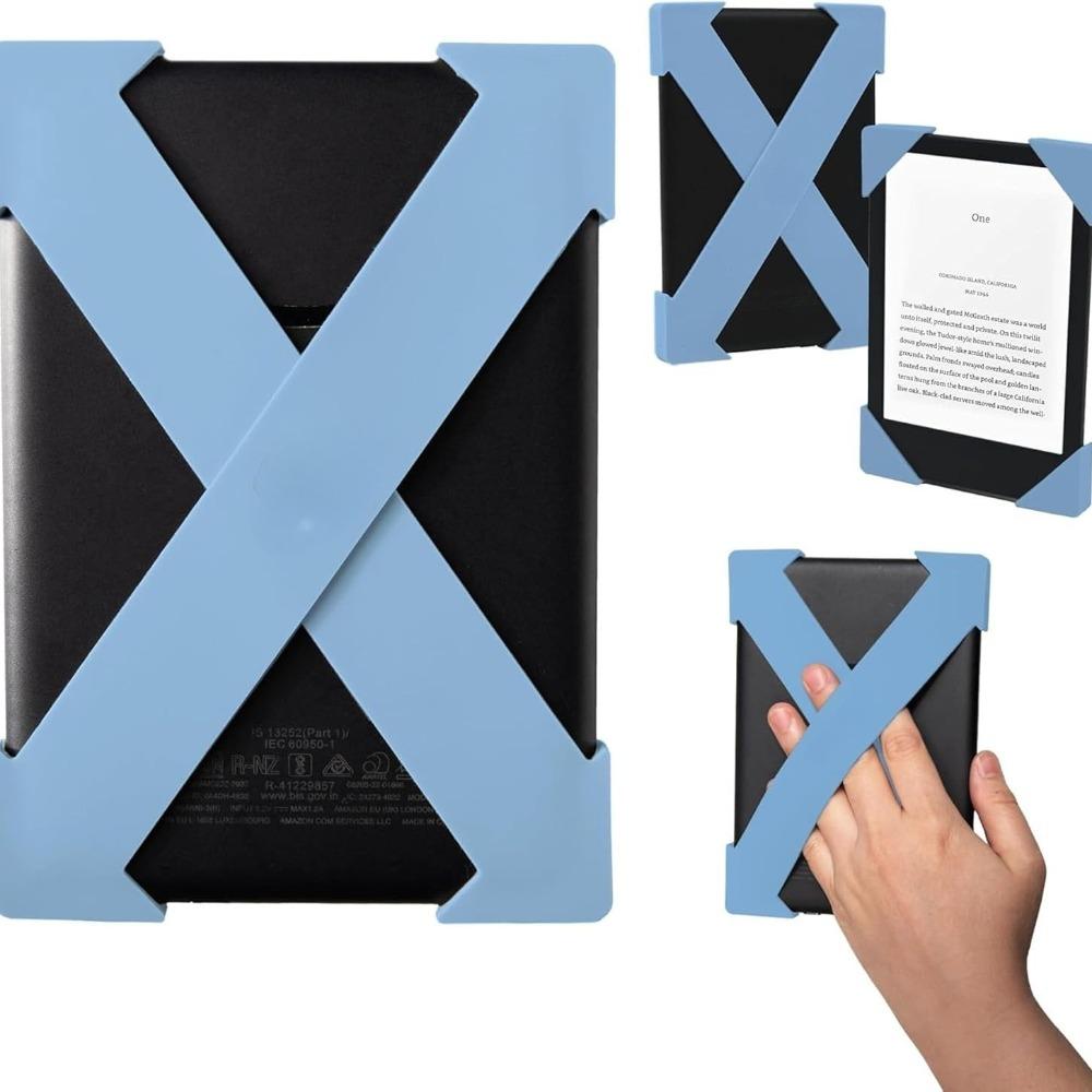 

PU Leather 6-7 eReader Secure Hand Strap Versatile Anti Drop Handle Holder for Kindle Paperwhite/Kobo/Voyaga/Pocketbook/Tolino синий
