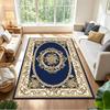 Elegant Floral Pattern Design Non-Slip Home Carpet Design for Office Decor Living Room Gift