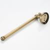 Copper Wall Mounted Tissue Holder Copper Single Towels Rail Rod Toilet Paper Roll Dispenser Bathroom Accessory