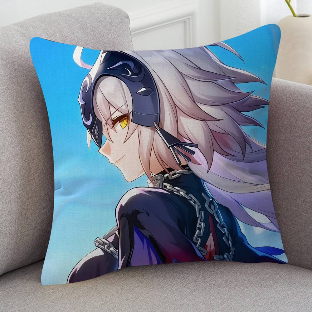 GAME FateGrand Order Cushion Cover Pillowcase Upholstery Sofa Throw Pillow Home Decor Pillowcas
