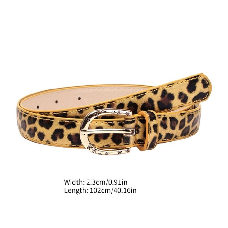 Waist Chain Golden Buckle PU Belt for Women Proms Stage and Club Party Casual Wear Elaborate Waist Jewelry