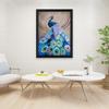 DIY Peacock 5D diamentowe malowanie w pełni z okrągłych wierteł zwierząt diamentowe hafty mozaika krzyż zestaw do szycia Wall ozdoby do dekoracji wnętrz prezent