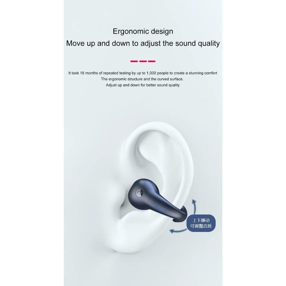 TWS for Ambie Sound Earcuffs Ear Bone Conduction Earring Wireless Bluetooth Earphones Sport Headphones Earbuds For Phones