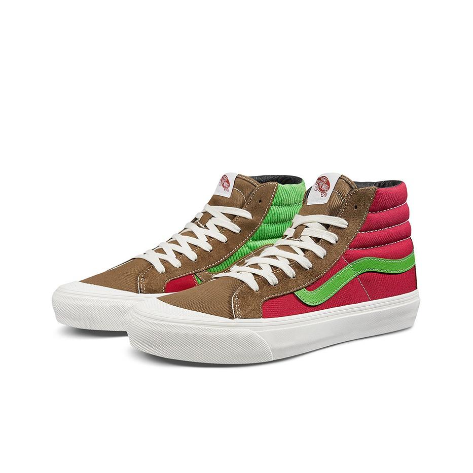 Vans Style 138 Ua Og Lx High Top Skate Schuhe Unisex Sneaker Rot Grün Schwarz VN0A45KDTPF