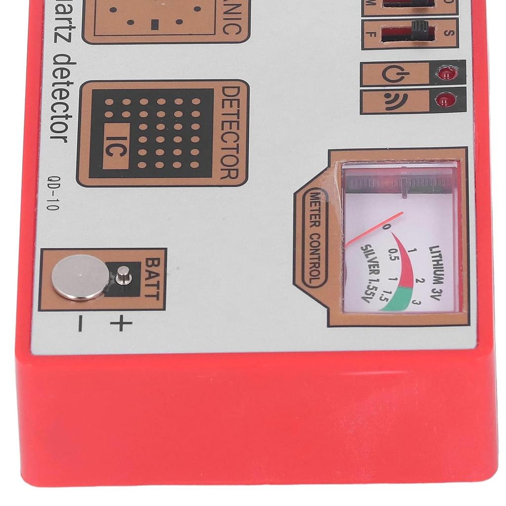 3-in-1 Watch Battery Tester Quartz Movement Timegrapher Demagnetizer Tool Multifunction Timing Machine Watch Demagnetization for Repairing Mechanical