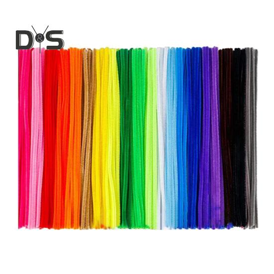 

100 шт., 30 см, очиститель для труб, 20 цветов, синельный стержень, красочный проект «сделай сам», художественное ремесло, поворотные палочки, развивающая игрушка для детей, товары для рукоделия для мальчиков и девочек