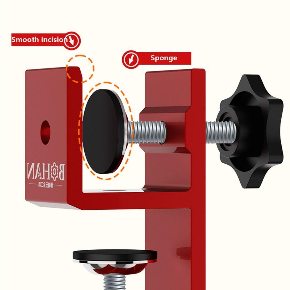 Adjustable Wardrobe Closing Board Clip Aluminum Zinc Zinc Alloy Wardrobe Closing Jig  Cabinet Wardrobe