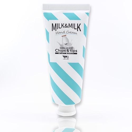 

Chips&Tips Hand Cream, 40g, Vanilla Scent, Gift, Non-sticky, Moisturizing, Whipped Cream, Perfect for Men and Women