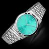 Pogseubagenwachi Volkswagen Mint Silver White Metal Wristwatch