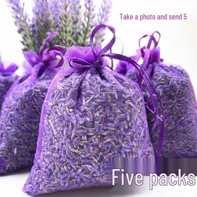 Natural Lavender Sachet: Mosquito Repellent, Sleep Aid, Wardrobe Deodorizer - Portable & Long-Lasting
