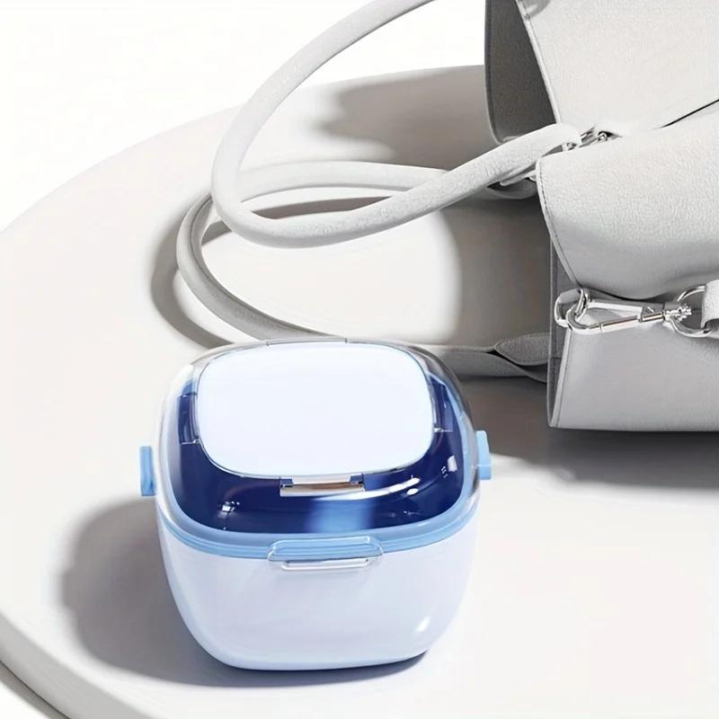 10Pcs Retainer Case Portable Mouth Guard Box Oral Cleaning False Teeth Denture Storage Box Teeth Aligner Braces Box