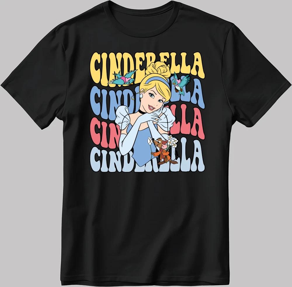 Princes Cinderella Black TShirt S