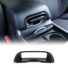 Car Armrest Box Switch Cover Trim Decor Frame for Dodge Charger 11+ Carbon Fiber