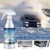 60ml Car Windshield Deicer Defroster Ice Remover Spray Car Window Ice Melting Agent Snow Ice Defrosting Anti-snow Agent