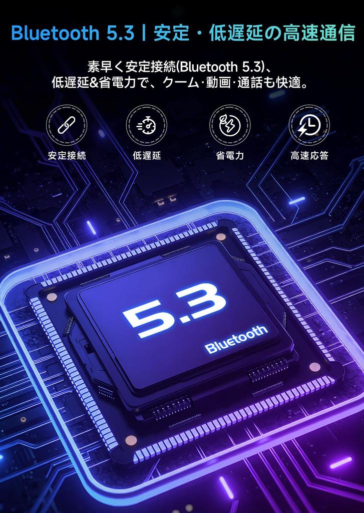 AOC Gaming 50mm Wired and Wireless Gaming Lightweight and Foldable Compatible with and Xbox One Ideal for Apex Genshin and RPGs Headset 7.1 Channel,