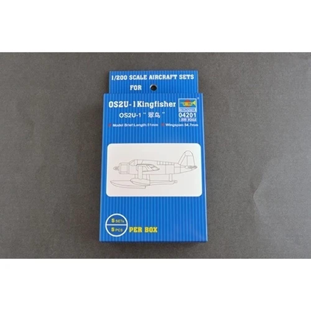 

Trumpeter scale US Navy OS2U Aircraft Plastic Model 04201 1/200 Carrier-based