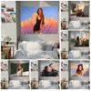 Anime Fashion Sexy Girl Tapestry Office Living Room Tapestry Home Wall Decoration Tapestry
