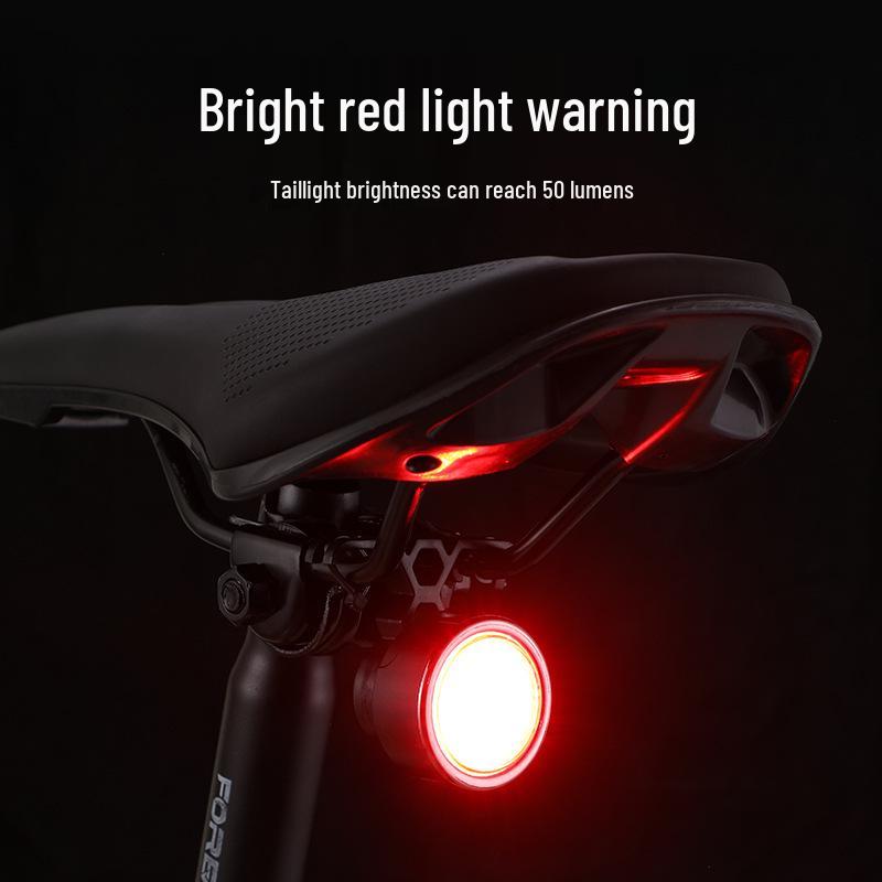 Super Bright Adjustable Bike Tail & Brake Light for Road and Mountain Bikes - Ideal for Night Riding & Children's Bikes.