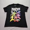 Power Ranger T Shirt Men's XL Graphic Print Its Morphin Time Lounge Black Tee
