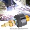 Argon Arc Welding Machine Gas Electric Quick Connector for Welder Torch 70x32mm
